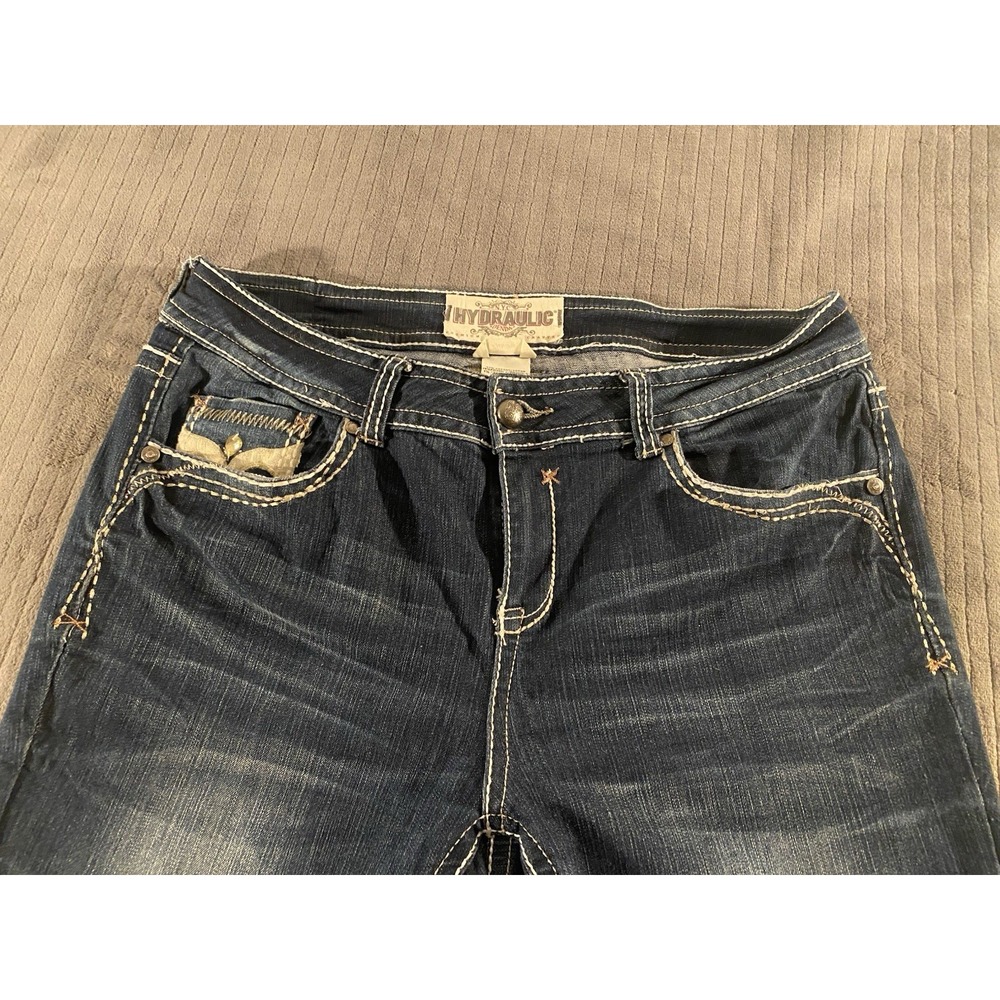 NYC Hydraulic denim Premium Crafted Womens Jeans Size 18 - Picture 6 of 16